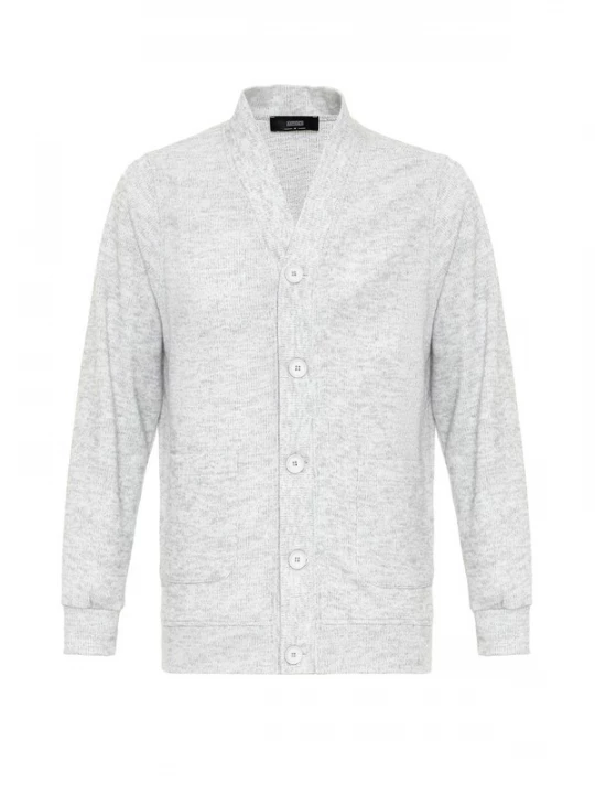 Foto van product Antioch Gebreid vest grijs