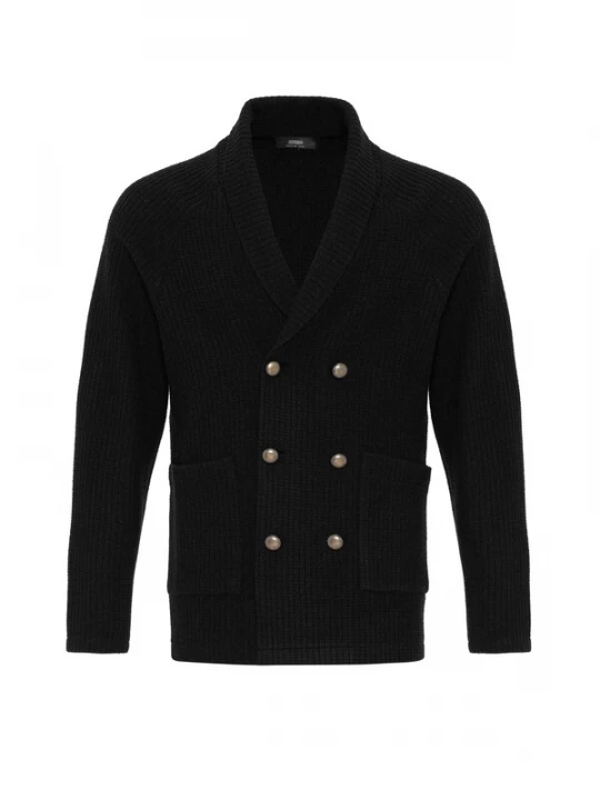Foto van product Antioch Gebreid vest zwart
