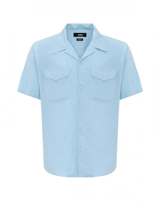 Foto van product Antioch Overhemd blauw / lichtblauw