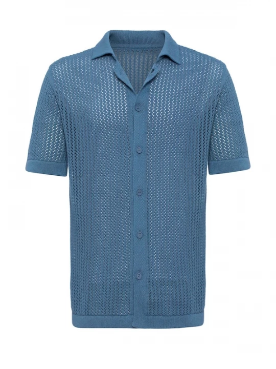Foto van product Antioch Overhemd blauw / zwart