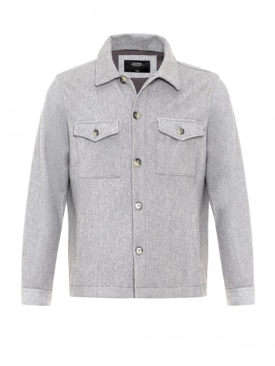 Foto van product Antioch Overhemd lichtgrijs