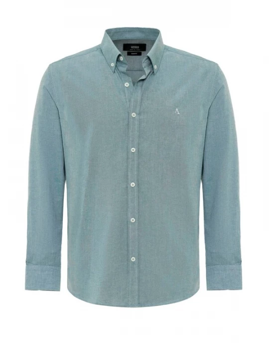 Foto van product Antioch Overhemd pastelgroen