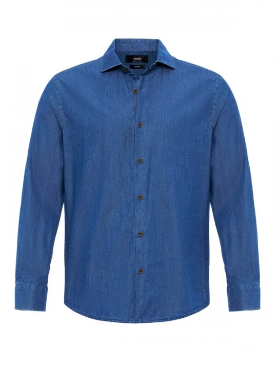 Foto van product Antioch Overhemd royal blue / koningsblauw