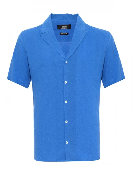 Foto van product Antioch Overhemd royal blue / koningsblauw