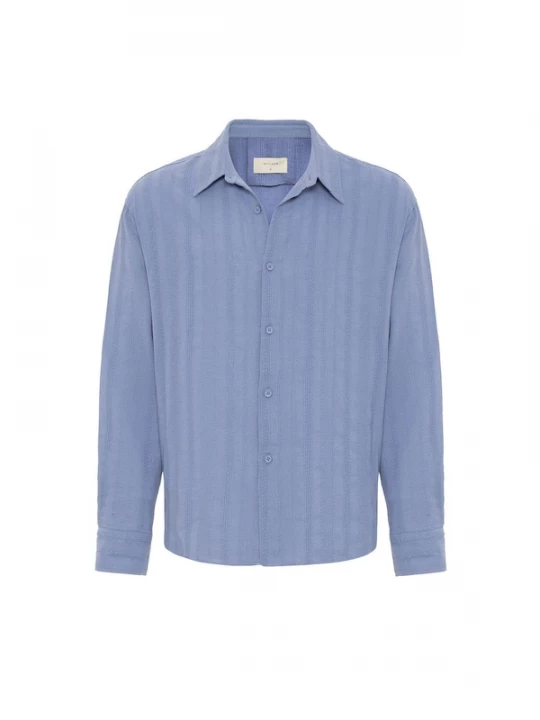 Foto van product Antioch Overhemd smoky blue