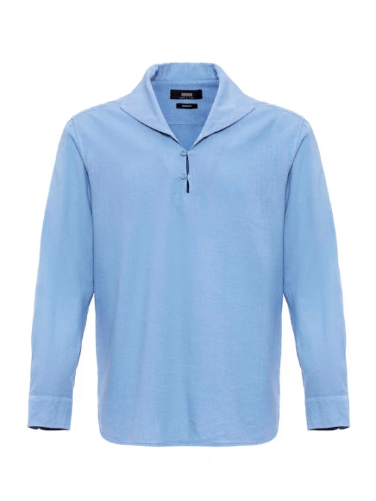 Foto van product Antioch Shirt blauw / lichtblauw