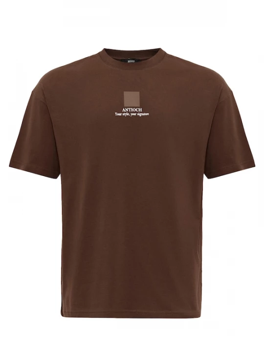 Foto van product Antioch Shirt bruin / wit