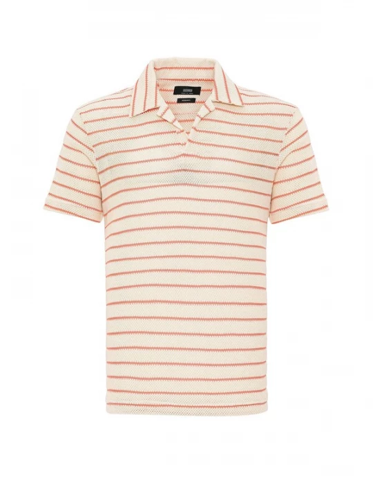 Foto van product Antioch Shirt oranje / wit