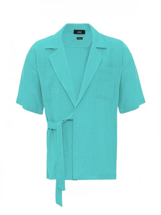 Foto van product Antioch Shirt turquoise