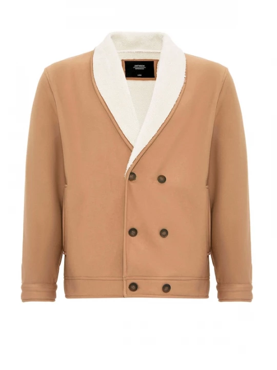 Foto van product Antioch Tussenjas cappuccino / wit