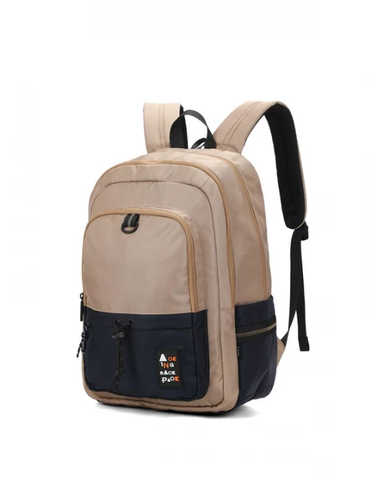 Foto van product Aoking Rugzak beige / zwart