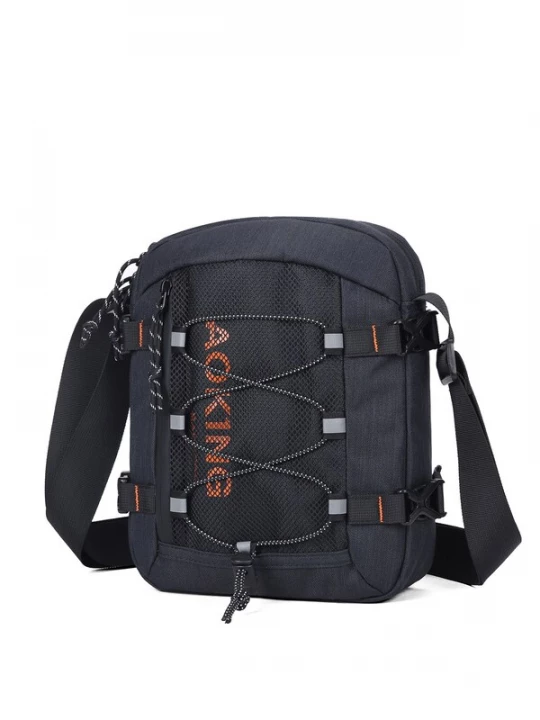 Foto van product Aoking Schoudertas oranje / zwart