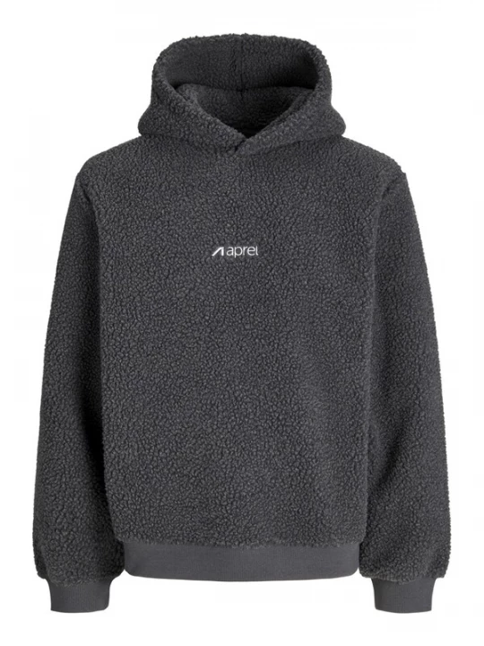 Foto van product aprel Sweatshirt donkergrijs / wit