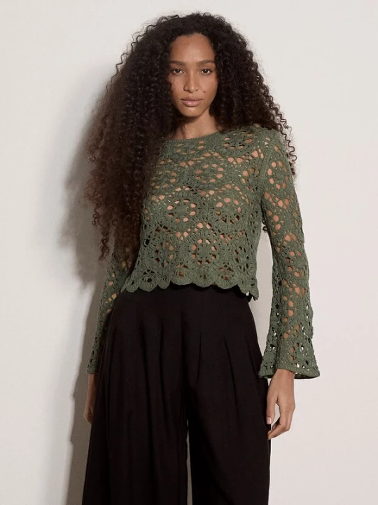 Foto van product Apricot Blouse ' ' kaki