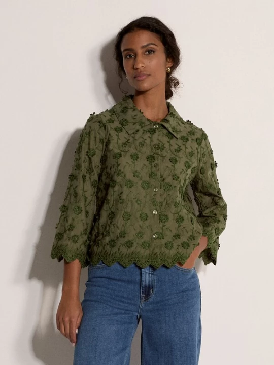 Foto van product Apricot Blouse ' ' kaki