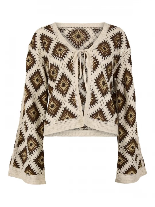 Foto van product Apricot Gebreid vest ' ' beige / bruin