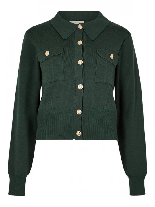 Foto van product Apricot Gebreid vest ' ' groen