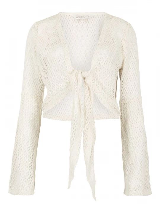 Foto van product Apricot Gebreid vest wit