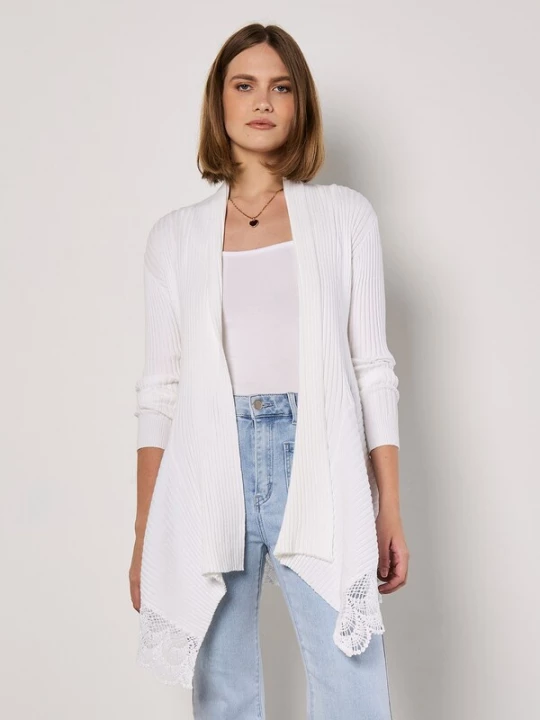 Foto van product Apricot Gebreid vest ' ' wit