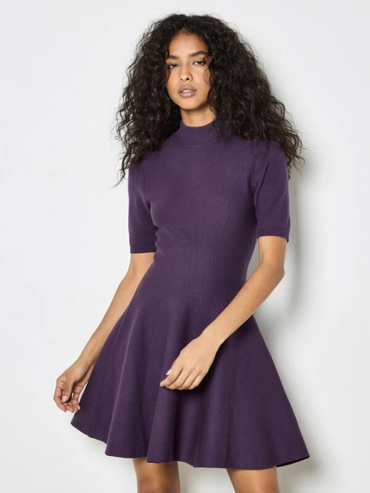 Foto van product Apricot Gebreide jurk lila