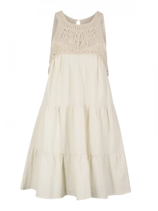 Foto van product Apricot Jurk ' ' beige