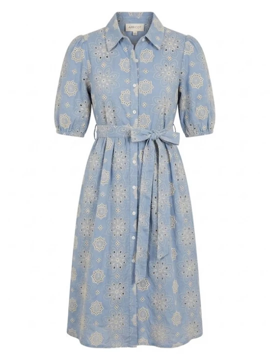 Foto van product Apricot Jurk ' ' blauw