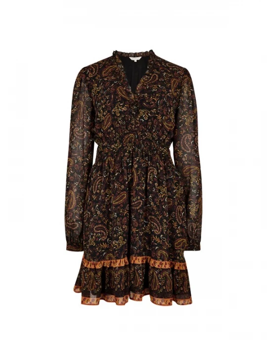 Foto van product Apricot Jurk gemengde kleuren / zwart