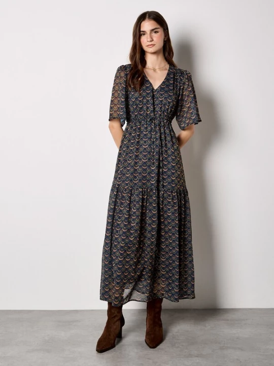 Foto van product Apricot Jurk navy