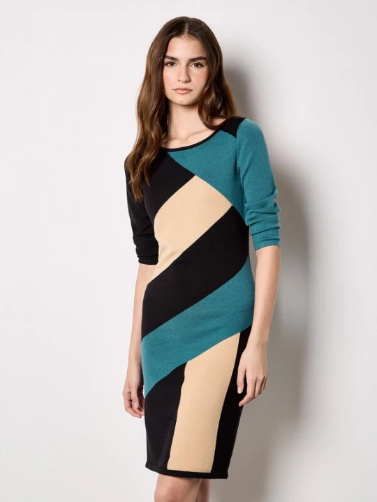Foto van product Apricot Jurk ' ' turquoise
