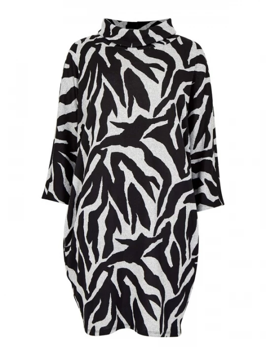 Foto van product Apricot Oversized jurk grijs