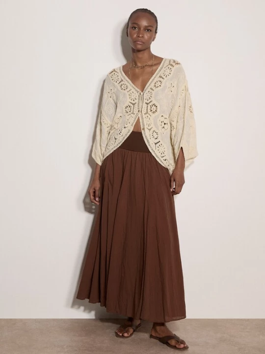 Foto van product Apricot Rok ' ' bruin