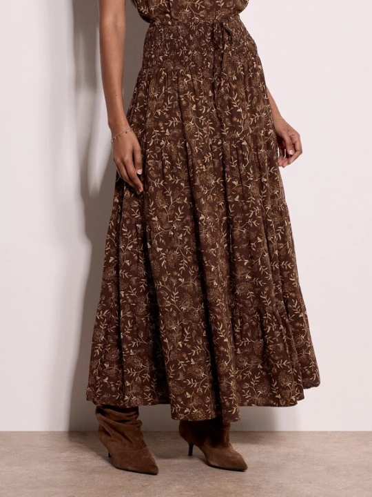 Foto van product Apricot Rok ' ' bruin