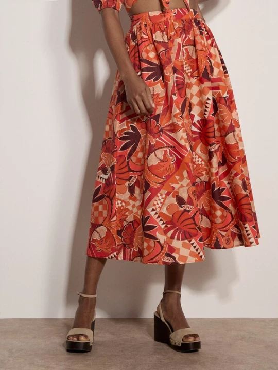 Foto van product Apricot Rok ' ' rood
