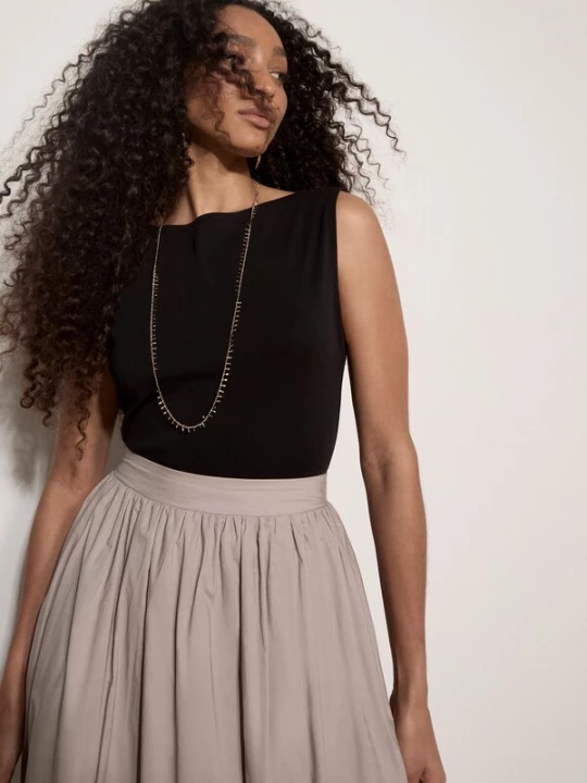 Foto van product Apricot Rok ' ' stone grey