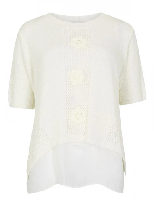 Foto van product Apricot Top ' ' wit