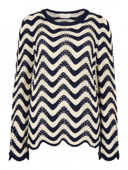 Foto van product Apricot Trui ' ' navy
