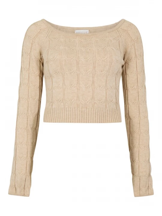 Foto van product Apricot Trui ' ' stone grey