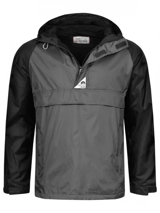 Foto van product Arctic Seven Functionele jas 'AS324' donkergrijs / zwart
