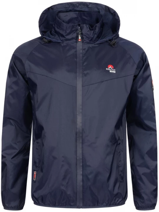 Foto van product Arctic Seven Functionele jas 'Dry' navy / rood / wit