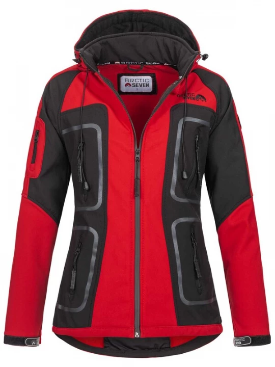 Foto van product Arctic Seven Functionele jas rood / zwart