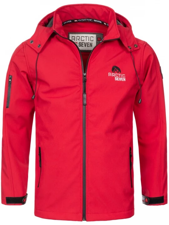 Foto van product Arctic Seven Functionele jas rood / zwart / wit