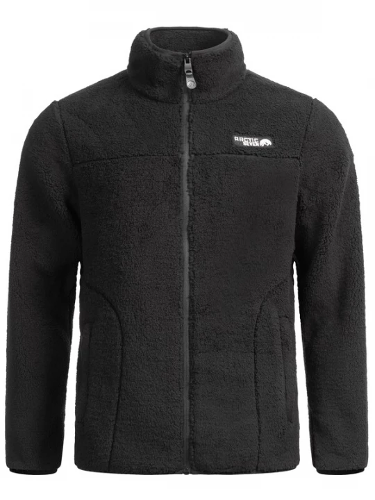 Foto van product Arctic Seven Funktionele fleece-jas 'Arctic Seven AS335' zwart / wit