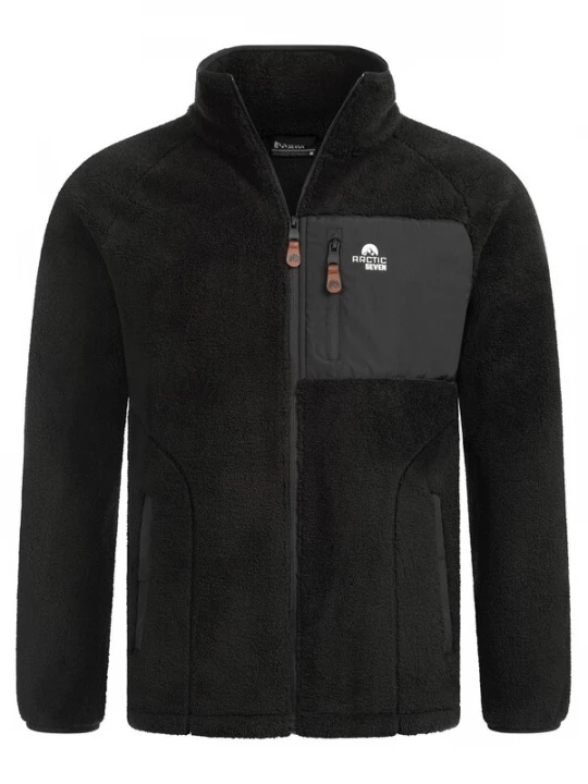 Foto van product Arctic Seven Funktionele fleece-jas 'AS415' grijs / zwart
