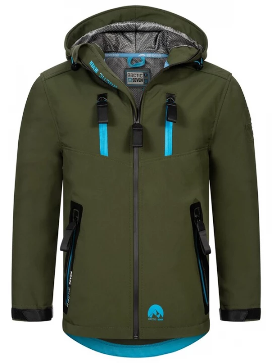 Foto van product Arctic Seven Outdoorjas 'AS306' blauw / donkergroen