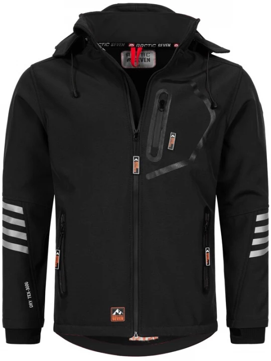 Foto van product Arctic Seven Tussenjas basaltgrijs / zwart