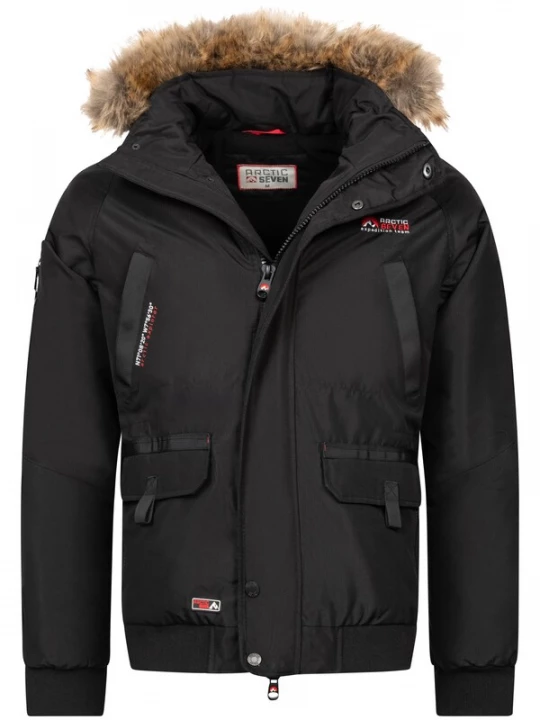 Foto van product Arctic Seven Winterjas 'Arthuro' zwart