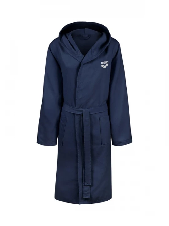 Foto van product ARENA Sport badjas 'Compact Microfiber' donkerblauw / wit