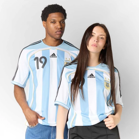 Foto van product Argentina Home Jersey 2006 Messi adidas Originals wit