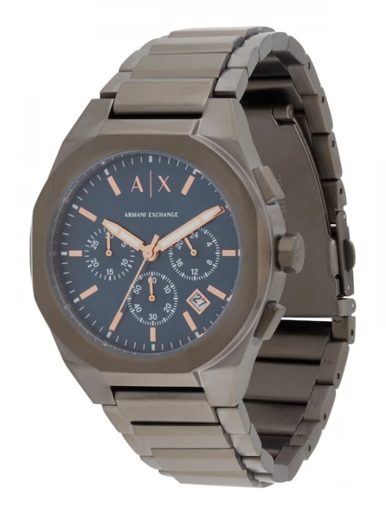 Foto van product ARMANI EXCHANGE Analoog horloge nachtblauw / aardetinten