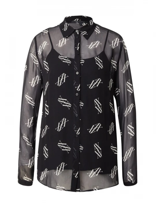 Foto van product ARMANI EXCHANGE Blouse beige / zwart